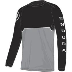 Endura, Herren, Velotrikot, Core Printed (XXL), Schwarz, XXL