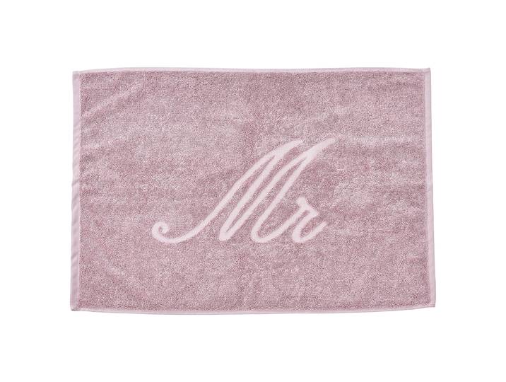 Tapis de bain Mr 50 x 70cm Rose foncé/Mauve