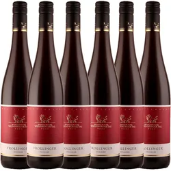 Württembergische WZG Winzer vom Weinsberger Tal Württemberger Trollinger Qualitätswein Feinherb 0,75L 6er Karton