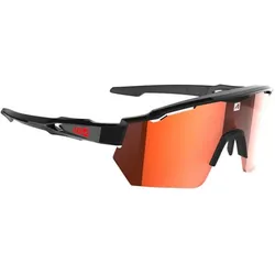 AZR, Unisex, Sportbrille, photochromatische brille kategorie 0 bis 3 kromic race rx (Black, Red, rot lackiert, Rot), Rot, Mehrfarbig, Schwarz