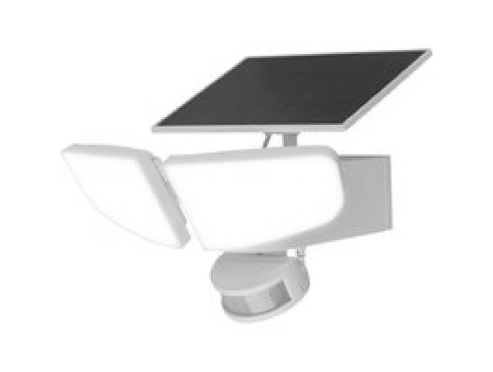 LIVARNO® Projecteur solaire à LED (blanc)