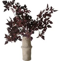 Künstlicher Blumenstrauß Burgundy Plum Leaves