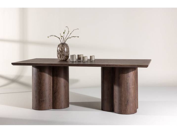 Esstisch Nary - verbindet modernes Design mit zeitloser Eleganz - Schwarz - Luxusbetten24