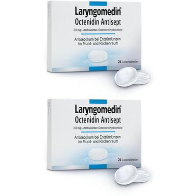 Laryngomedin Octenidin Antisept 2,6 mg Lutschtabl. 2x 2x24 St Lutschtabletten