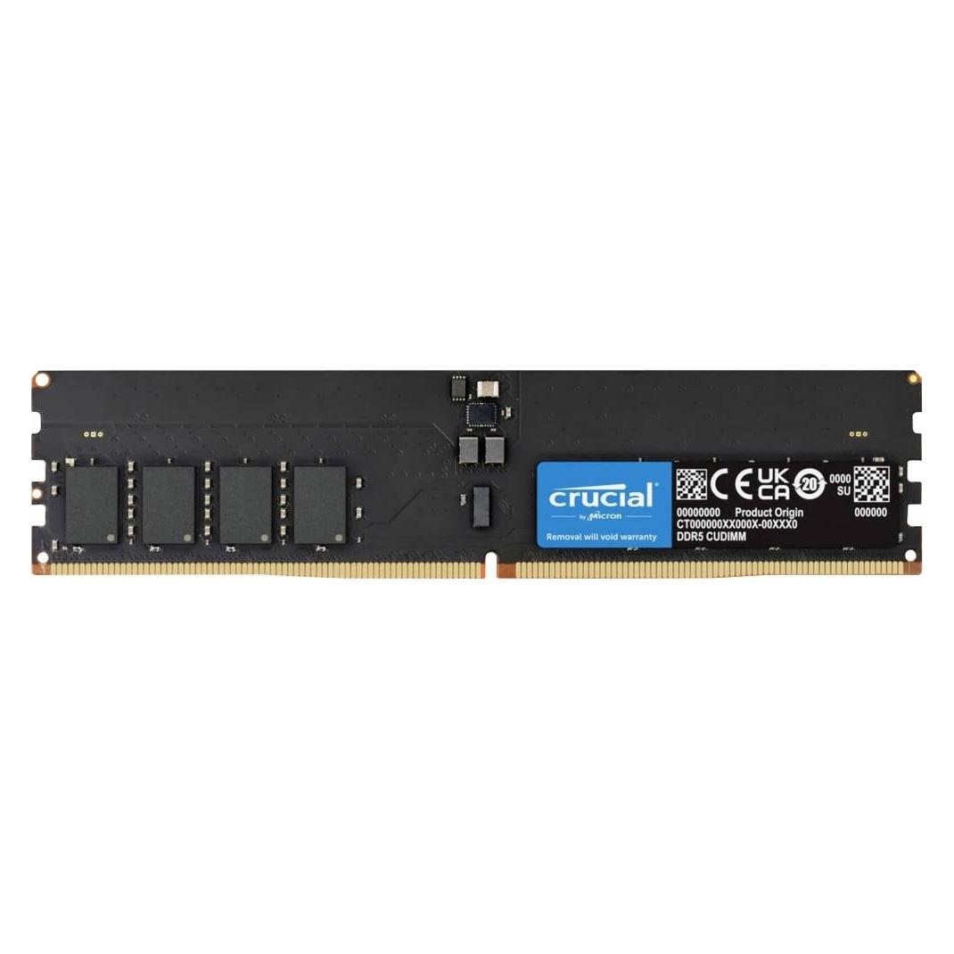 Crucial 32GB DDR5-6400 CUDIMM (1 x 32GB, 3200 MHz, DDR5-RAM) (CT32G64C52CU5)