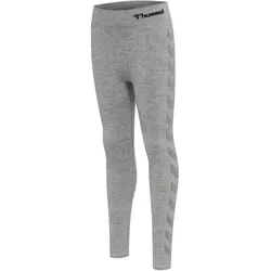 hummel hmlCI JUNIOR Seamless Tights Mädchen 2006 - grey melange 104/116
