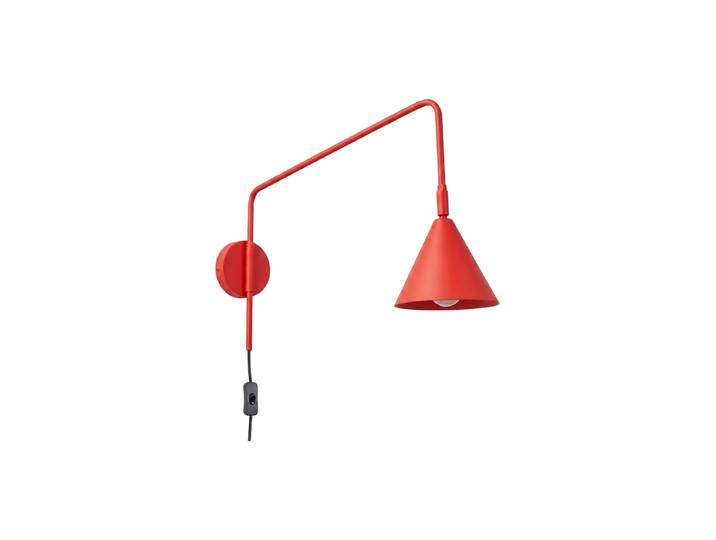 Design Wandlampe „Nox“ Rot Sollux Lighting