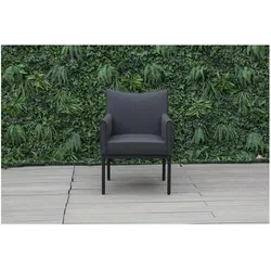 Outdoor Living, Gartenstühle, Lyon Dining Sessel Aluminium/Sunbrella