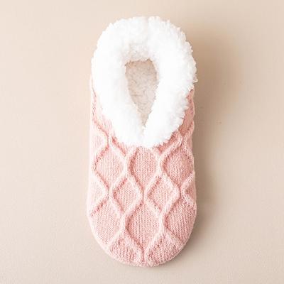 Dicke Hausschuhsocken für Damen, Bodensocken, rutschfeste und warme Fußsocken, dicke, warme Damenschuhe und -socken