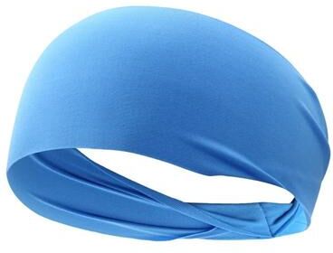 Useful Little Things Men's Athletic Sweat Absorbing Headband For Running, Fitness, And Yoga blue