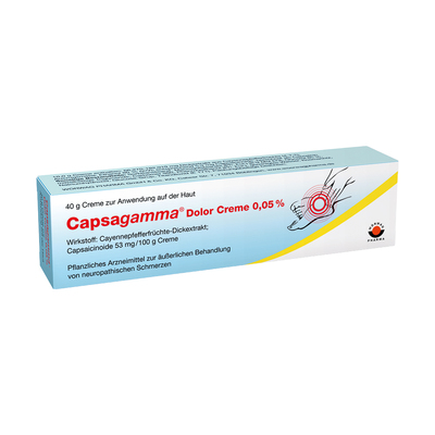 Wörwag Pharma GmbH & Co. KG CAPSAGAMMA Dolor Creme 0,05% 40 g 09647766