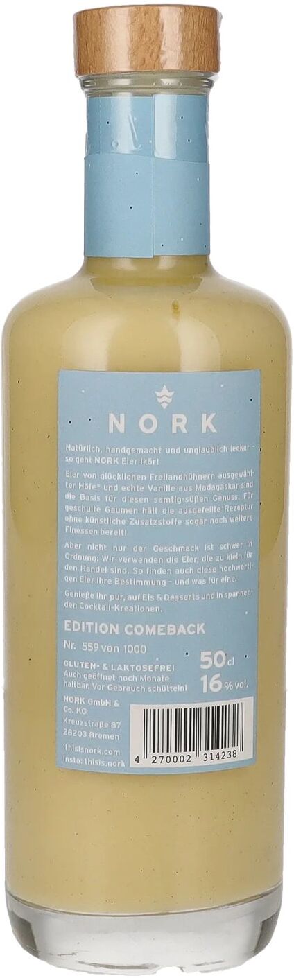 Nork Eierlikör 16% Vol. 0,5l
