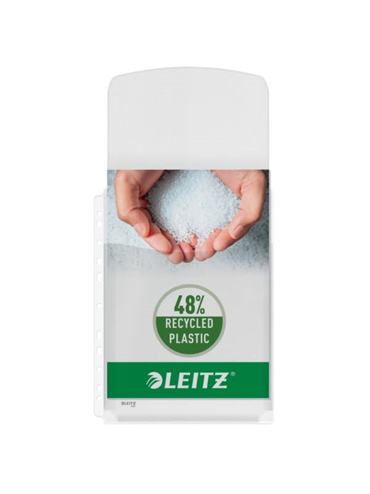 Leitz Premium Maxi Prospekthülle mit Klappe A4, 48% Pre-Consumer-Recycling-Kunststoff