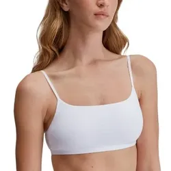 Calida BH Sleek Skin Bustier Weiß Small Damen