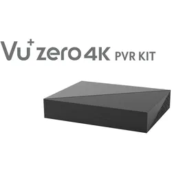 VU+ 620462 Zero 4K PVR Kit Inklusive HDD, 1TB, schwarz