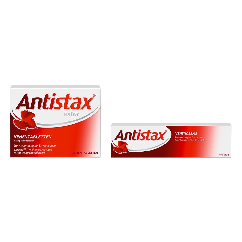STADA Consumer Health Deutschland GmbH Antistax extra Venentabletten + Venencreme 08105650