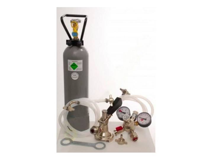 ich-zapfe Bierzapfanlage Zubehörpaket für Pygmy 1-leitig mit Köpi Fitting ohne Co2 Flasche