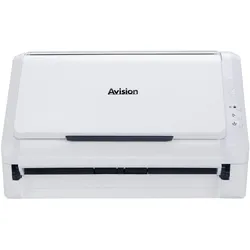 Avision, Scanner, AD340GN A4 Dokumentenscanner 40ppm/A4/USB3.2/LAN/Duplex (Ethernet, USB)