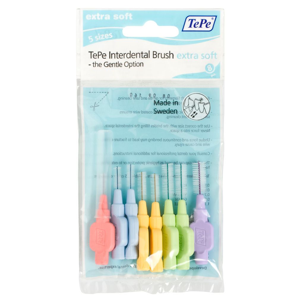 Tepe Interdentalbürste x-weich gemischt 6 St Zahnbürste