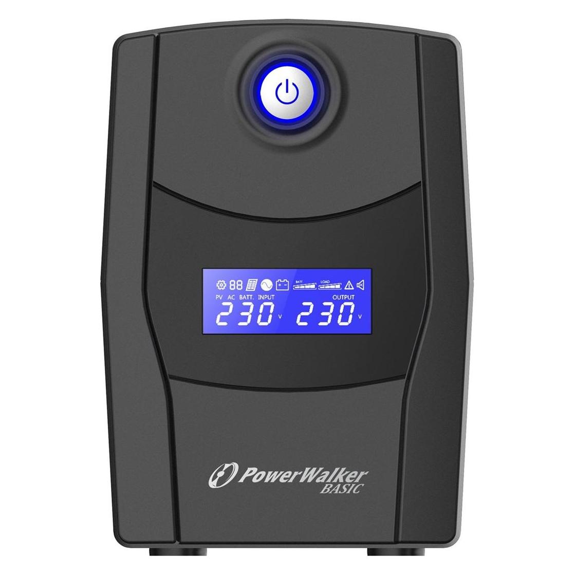 Powerwalker VI 1000 STL (1000 VA, 600 W, Line-Interaktiv USV) (VI 1000 STL FR)