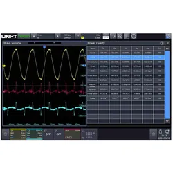 Uni-T MSO3000HD-PWR Mess-Software Upgrade, Messtechnik