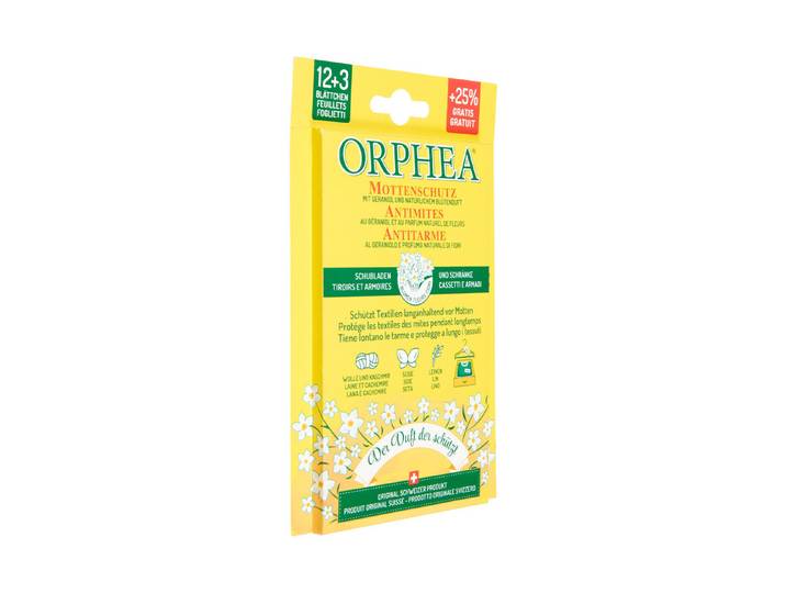 Orphea Mottenschutzblätter