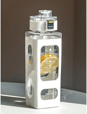 Uplift Treasures 700ml Portable Sports Water Bottle 0.7l white