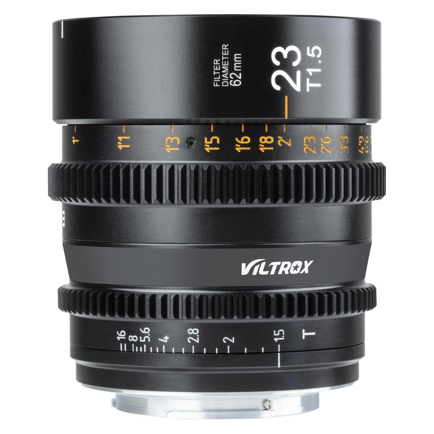 Viltrox S23mm T1.5 - Sony E-Mount Cine (Sony E, APS-C / DX) (S23mmT1.5 E)