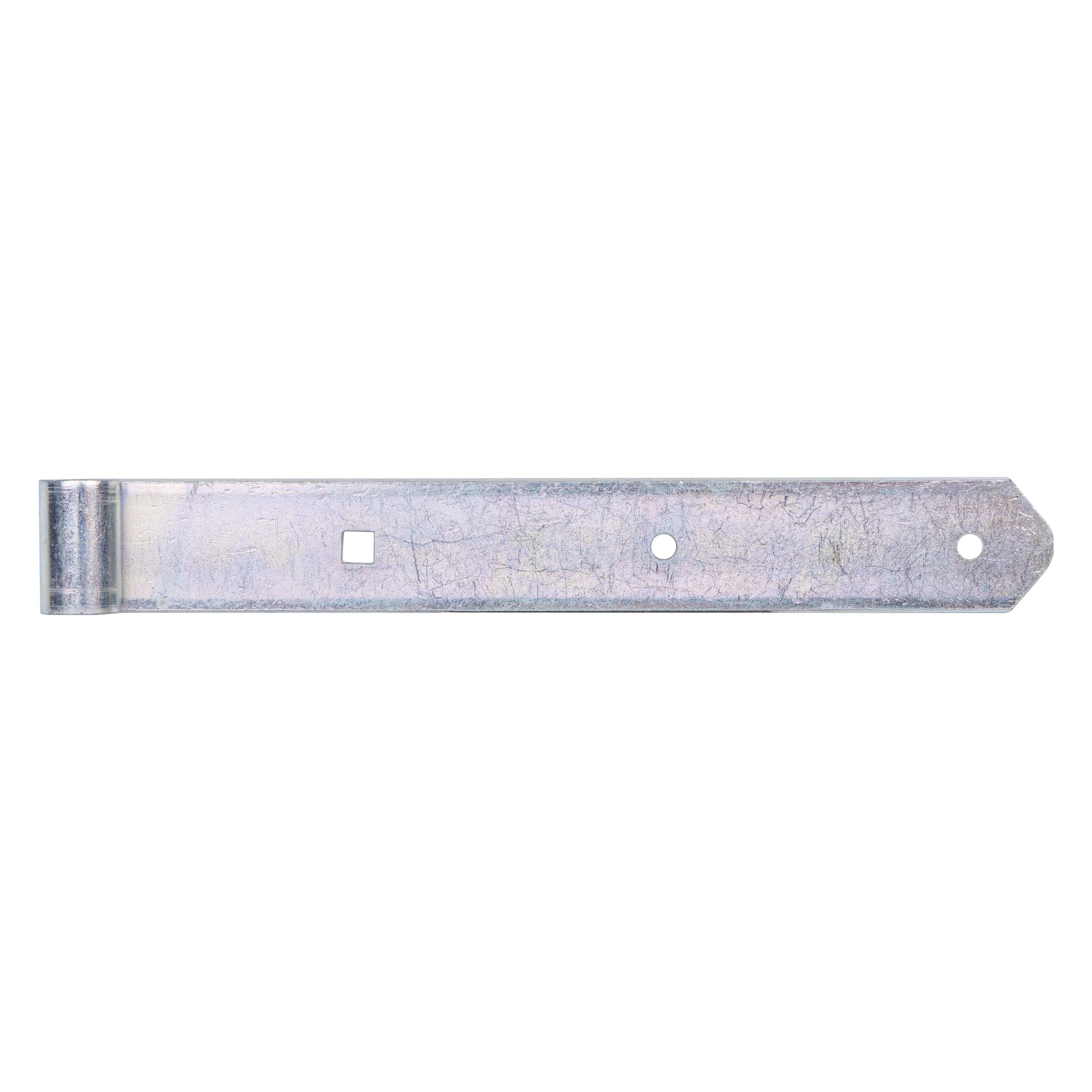 GAH Ladenband Länge 300 x 13 x 40 mm Stärke 5 mm Stahl galvanisch gelb verzinkt Ø 13 mm abgerundet (313807)