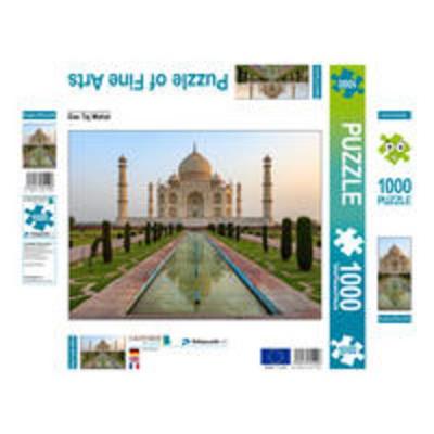 CALVENDO Puzzle Das Taj Mahal 1000 Teile Puzzle quer | 1000 Teile Lege-Größe 64 × 48 cm Foto-Puzzle für glückliche Stunden