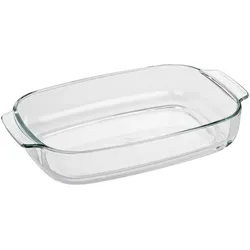 Küchenprofi Auflaufform Glas, rechteckig, Auflaufform, Transparent