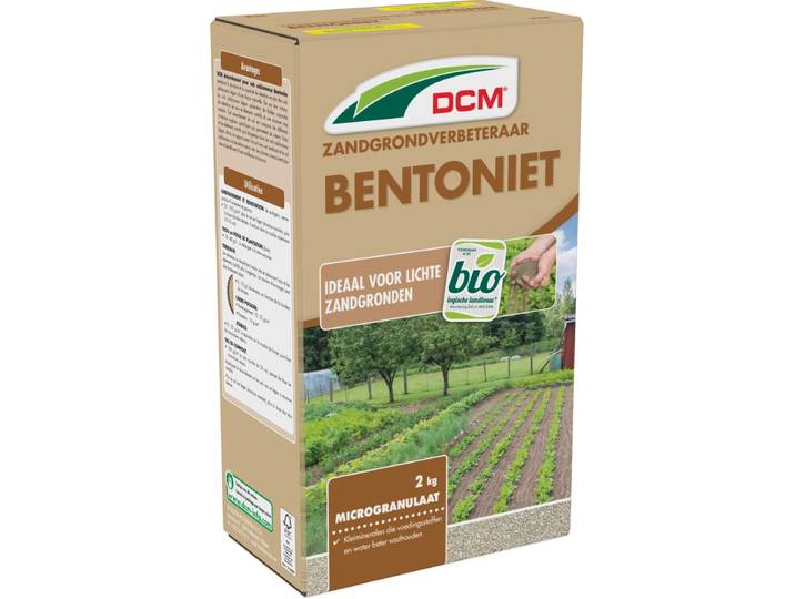 DCM ZANDGRVERBETERAAR BENTONIET 2KG