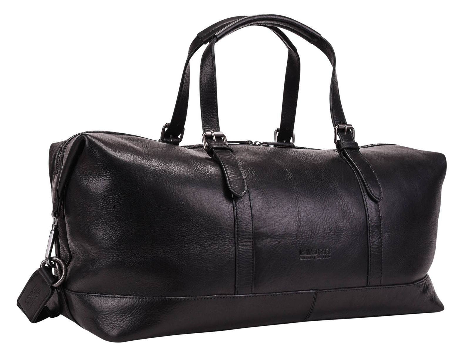 LEONHARD HEYDEN Reisetasche Umhängetasche Roma Travel Bag Black schwarz