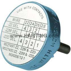 HARTING 09990000531 09 99 000 0531 Positionierhülse Blau 1 St.