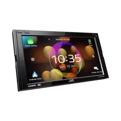 JVC KW-M875DBW 6,8' Doppel-DIN Media Receiver mit DAB+, Apple CarPlay & Andro...