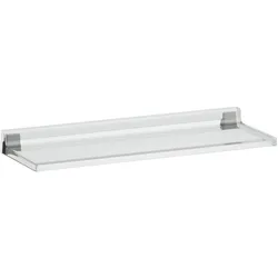 LAUFEN KARTELL Shelfish Ablage, B/T/H 450/155/40 mm, wandmontiert, H3853300840001, Farbe: Kristallklar