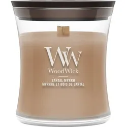 WoodWick Core Santal Myrrh Kerze klein