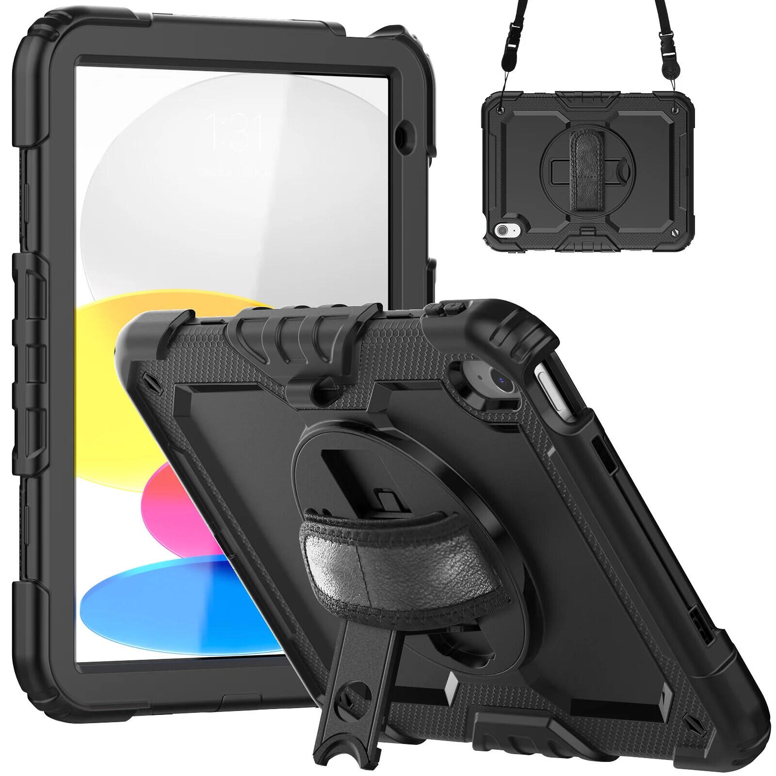 DEQSTER 360° Rugged Case Schutzhülle für iPad (A16/10. Gen) 40-2000079