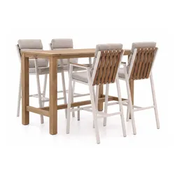 Bellagio Bertinoro/ROUGH-X 135 cm Gartenbar-Set 5-teilig stapelbar