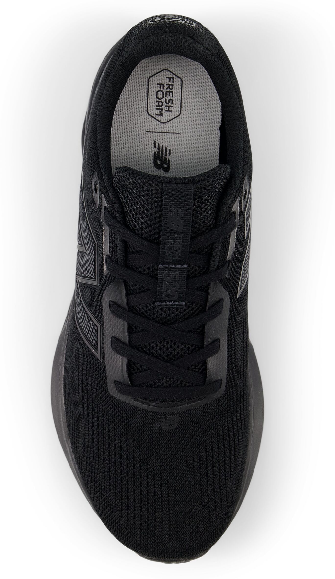 Laufschuh NEW BALANCE "520", Herren, Gr. 44, schwarz, Synthetik, Textil, Schuhe Laufschuh