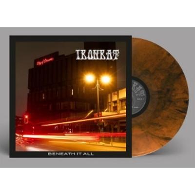 Beneath It All (brown with black swirl edition) - Ironrat, Vinyl