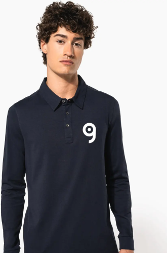 Polo jersey uomo manica lunga Personalizzate o neutre Kariban