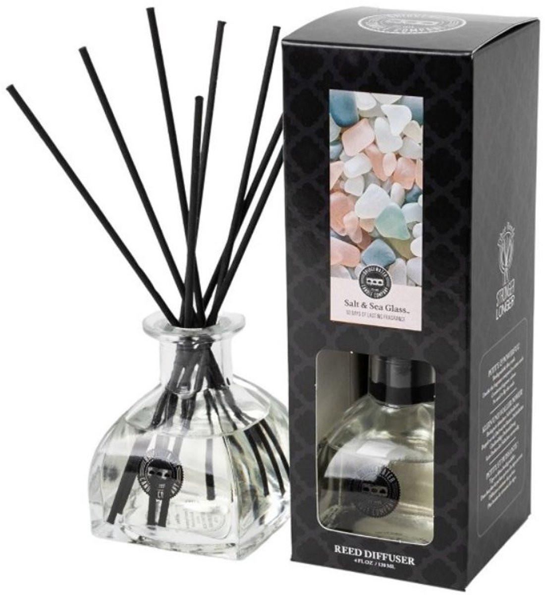 Bridgewater Reed Diffuser Salt & Sea Glass Geurstokjes