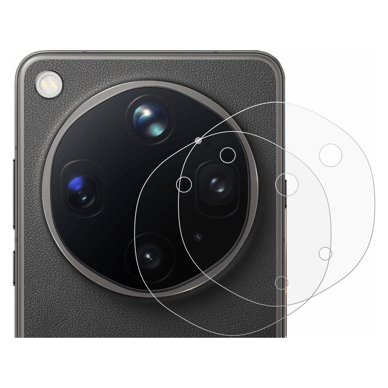 Brotect Schutzfolie für Oppo Find X9 Ultra (NUR Kameraschutz) Displayschutz Displayschutzfolie Folie Klar (2 Stk., Oppo Find X9 Ultra) (1864397)