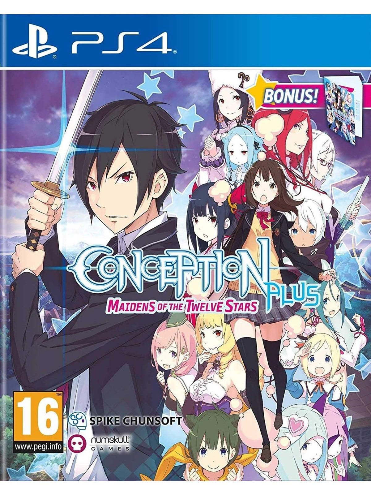 Conception Plus: Maidens of The Twelve Stars - Sony PlayStation 4 - RPG - PEGI 16