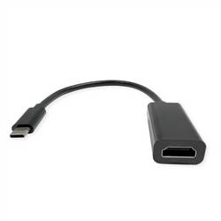 ROLINE Display Adapter USB Typ C - HDMI, ST/BU, 8K60 12.03.3234