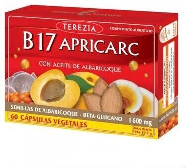 Terezia B17 Apricarc with Apricot Oil 60 Vegetable Capsules