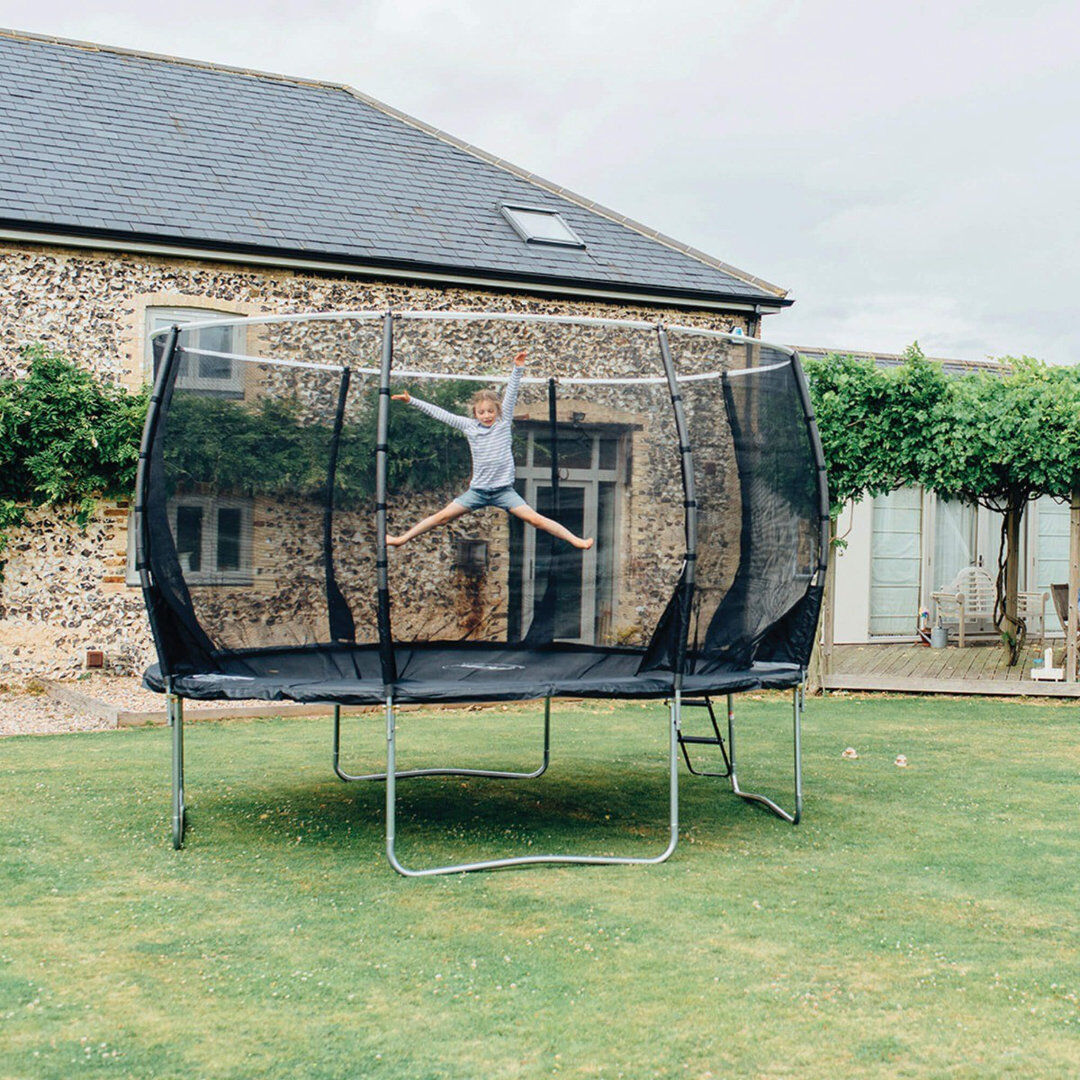 Plum Play 14ft Magnitude Trampoline and Enclosure 269cm H X 426cm W X 426cm D
