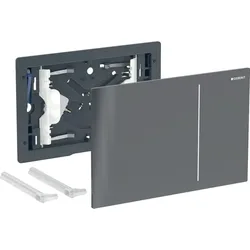 Geberit Sigma70 BetPl., für 2-Mengen-Sp. Glas lava