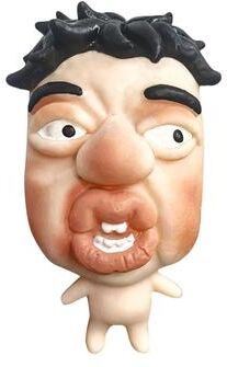 Uplift Essentials Stress Relieving Pinch Mask Toy Emotional Expression Character Squeeze High Yield Mental Wellness Support Hub style B
